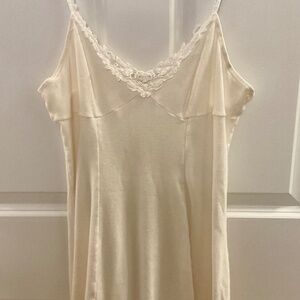 White Slip Dress